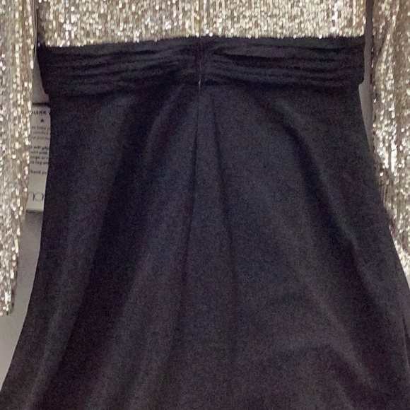 Sequined Chiffon Gown - Picture 7 of 12